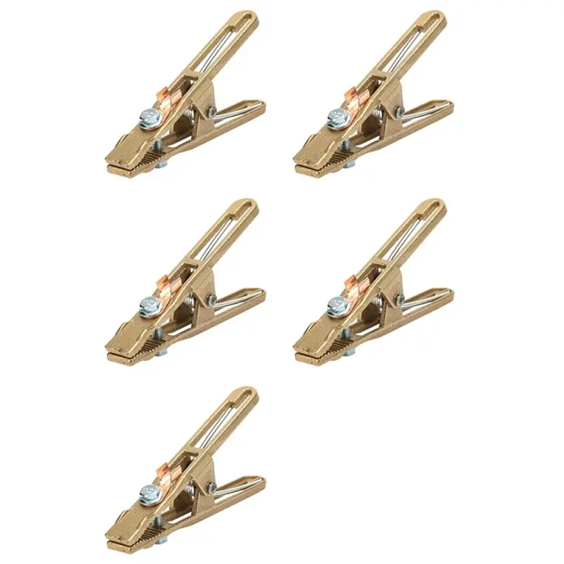 AC23-5X Machine Grounding Clamp TIG Welding Machine Brass Grounding Clamp (260A)