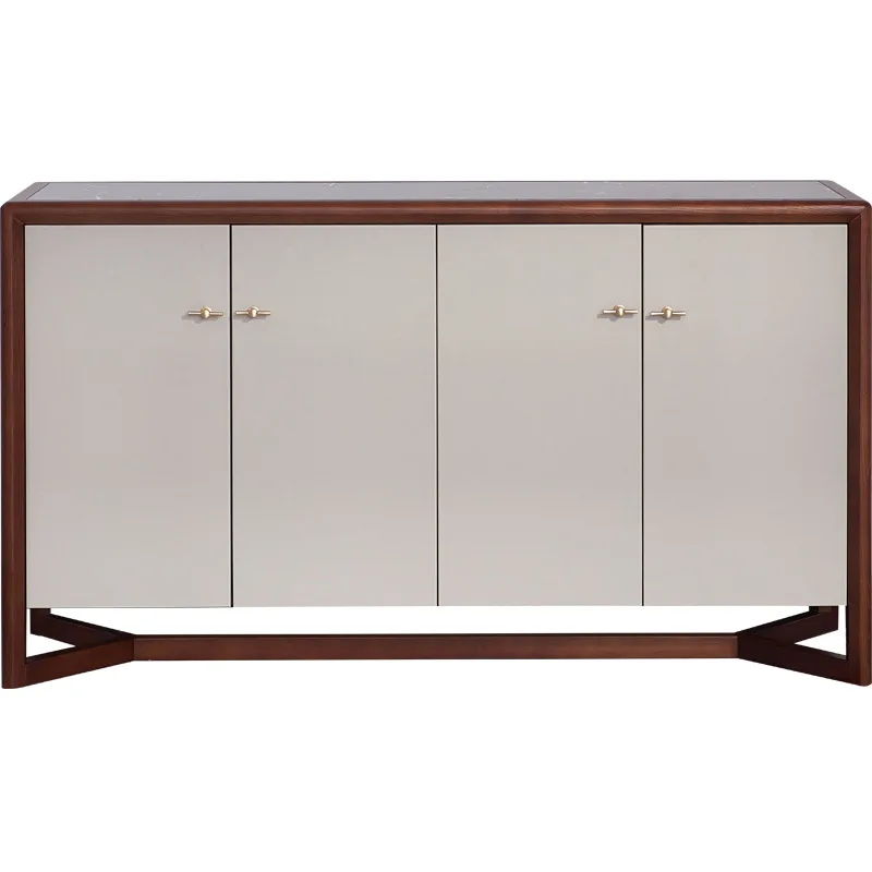 

Hotel entrance cabinet light luxury villa club model room entry decoration