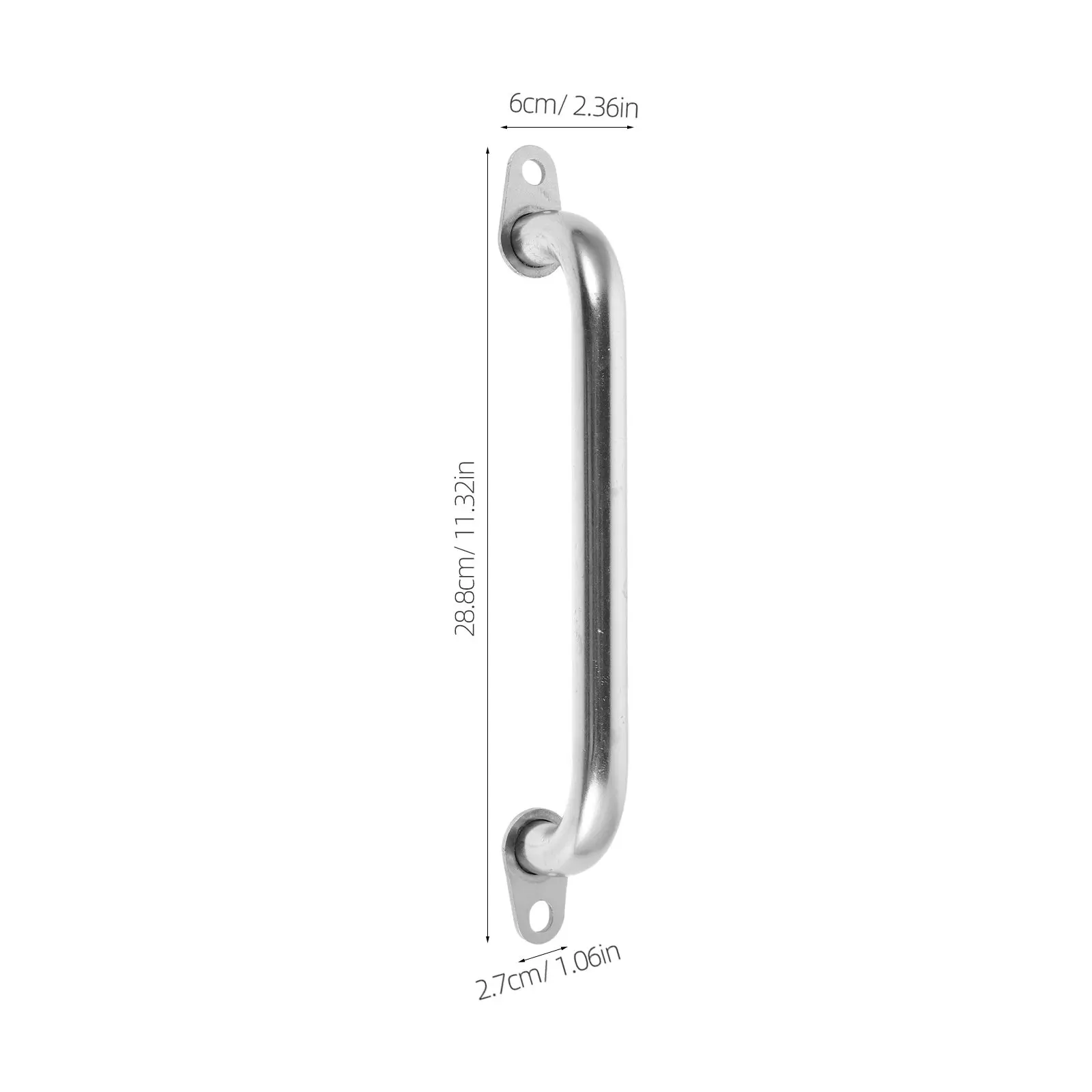 Van Rear Door Grab Bar Heavy Duty Stainless Steel Handle for Cargo Trailer Rv Camper Motor Home Outdoor Truck Door Grab Handles