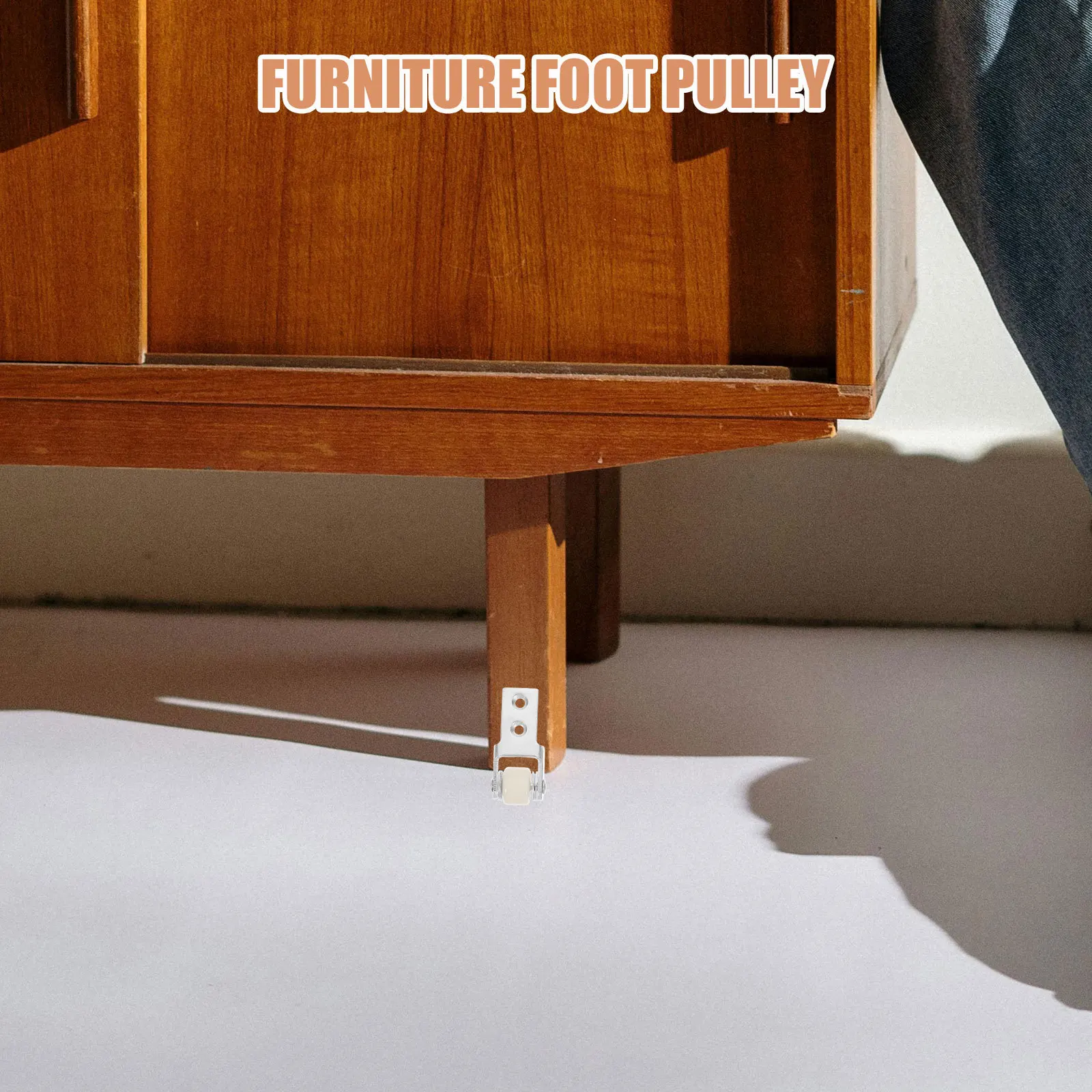 

2Pcs Silent Sliding Door Pulley Wheels Durable Furniture Rollers Replacement Dining Table Closet Door Hardware Smooth Movement