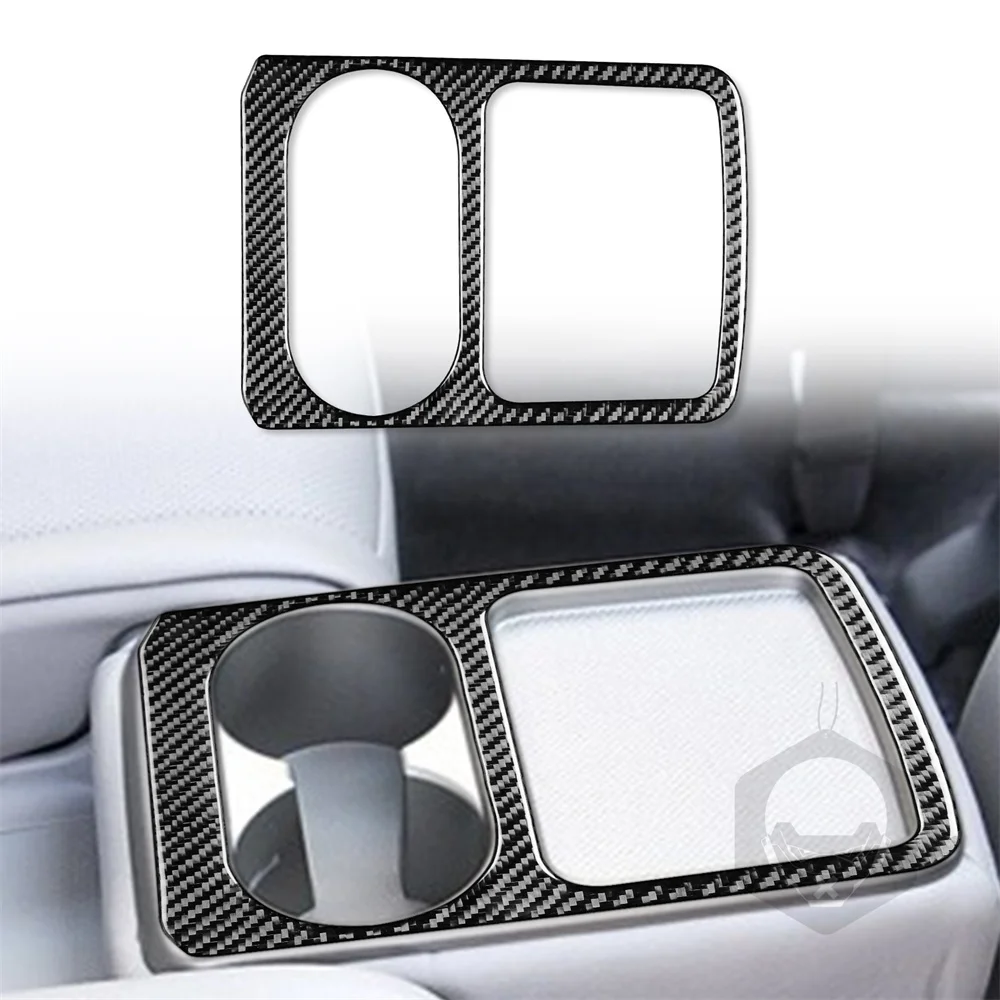 

Carbon Fiber Decorative Sticker for Subaru Forester 2008-2012 Rear Drainage Cup Frame Auto Accessory
