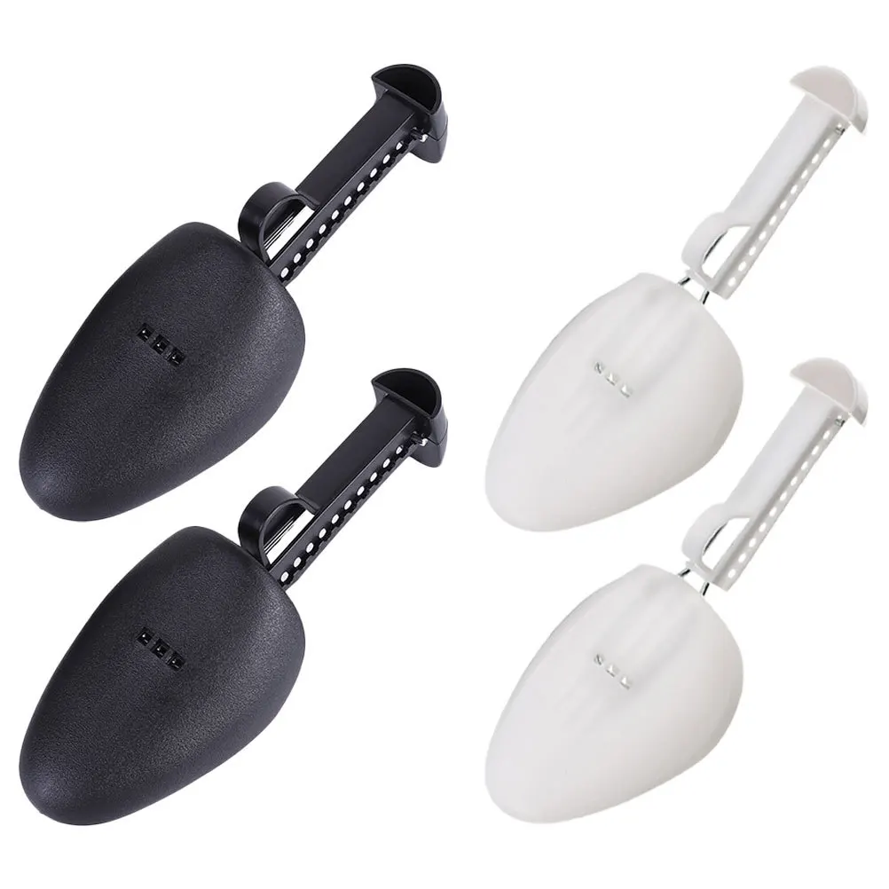 

2Pairs Adjustable Shoe Stretchers Lightweight Portable Shoe Keeping Tool for Shoes Boots Width Length Shape Support Stretcher