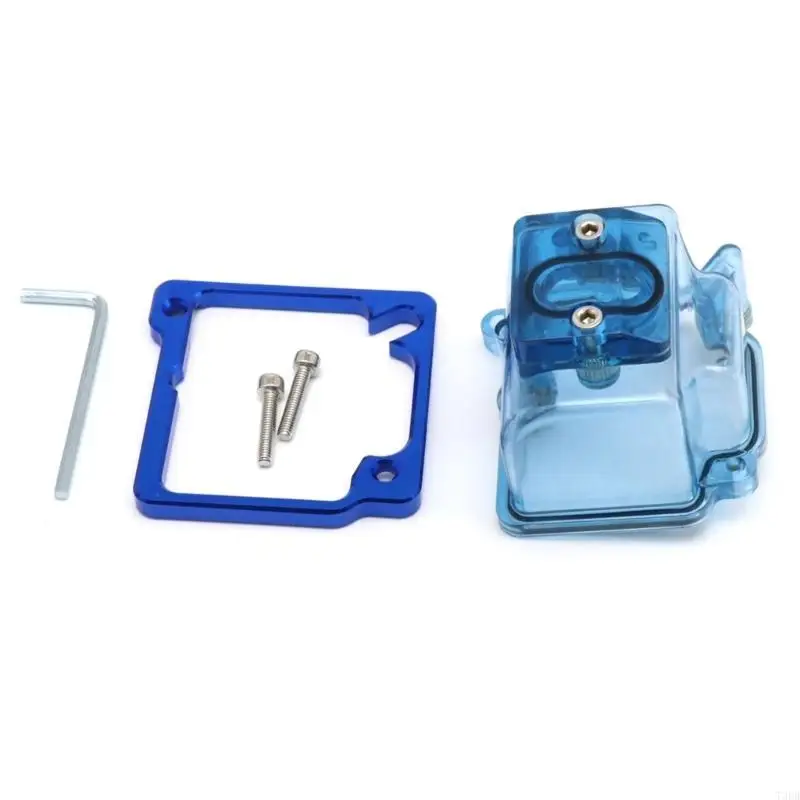 

Motorcycle Carburetor Transparent Blue Float Bowl Bottom Cover for PWK21 28 34mm