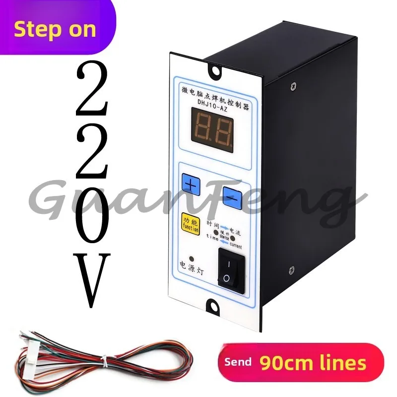 Pneumatic Spot Welder Controller WZ-66ZQ-pro Control Box Board for DHJ-10-pro Welding Machine 1 pcs