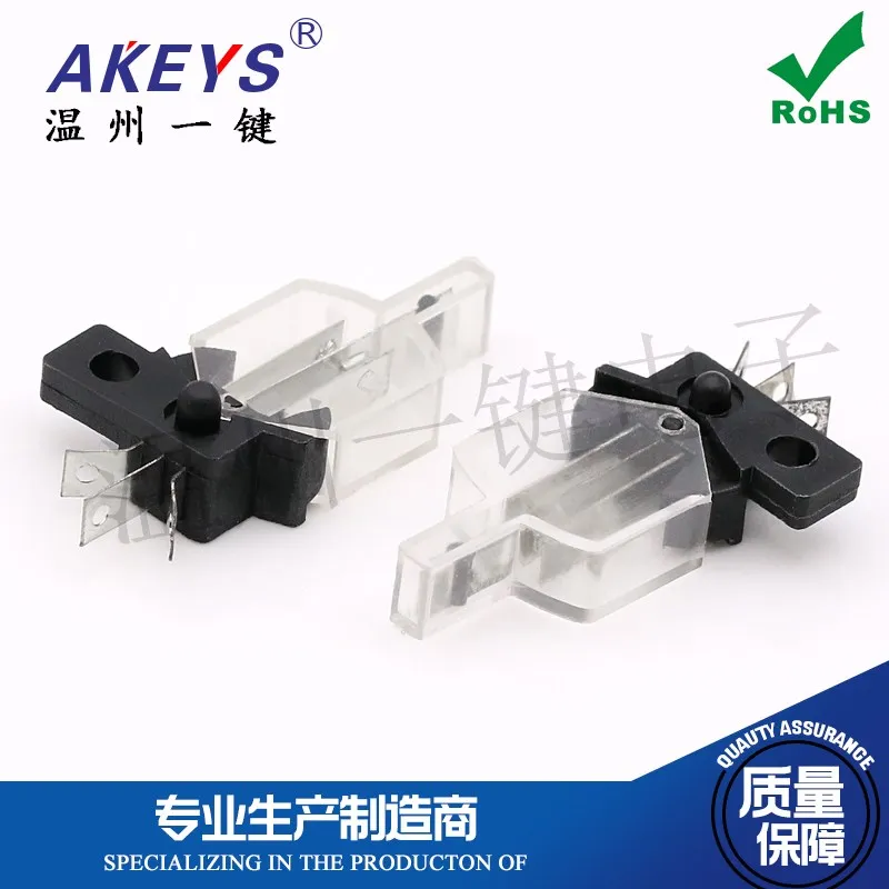 10pcs LSA-74F Shell Blade Switch 3-Pin Reset/Toy/Touch Switch