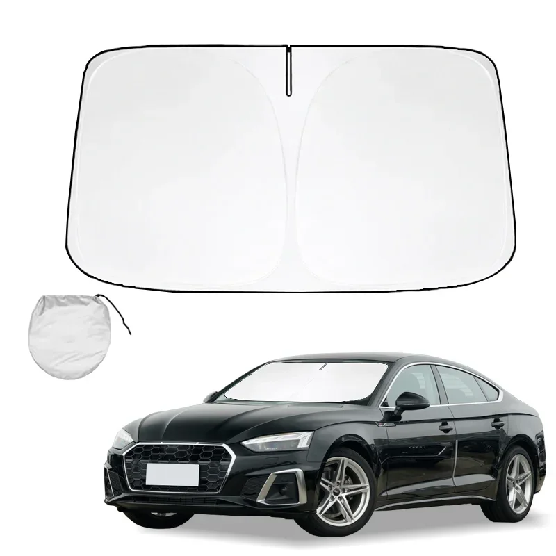 

Windshield Sunshade Folding Front Window Sun Shade Cover Heat Protection Visor for Audi A5 2010 2011 2012 2013 2014 2015-2024