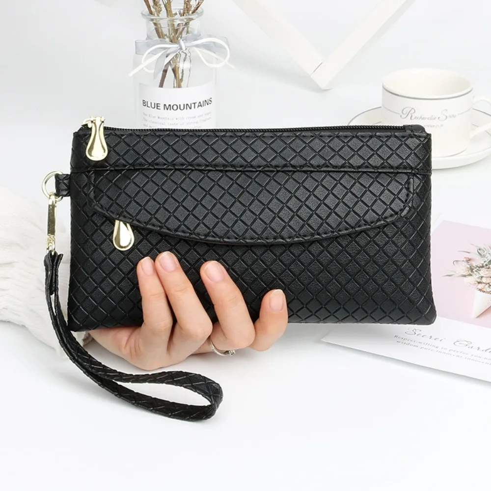 PU Leather Women Wallet Durable Portable Large Capacity Female Purse Multipurpose Coin Pocket Women