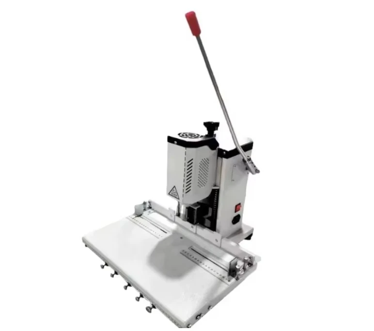 Office accounting programmable multi-function punching bag 220V office punching machine for graphic store motor movement