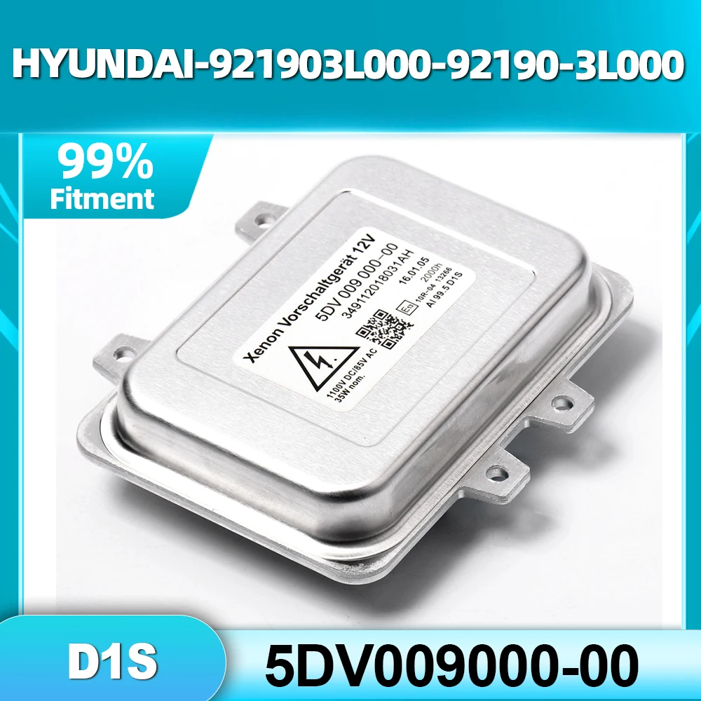 D1S Xenon HID Headlight Ballast Control Block OEM 5DV009000-00 35W Xenon Lights Ballast For HYUNDAI-921903L000-92190-3L000