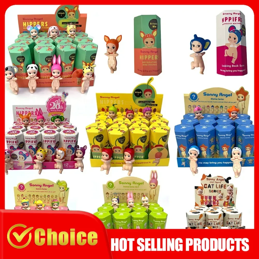 

Hot Sonny Angel Animal Fruit Blind Box Anime Cartoon Collection Figures Ornaments Cute Dolls Children Christmas Surprise Box