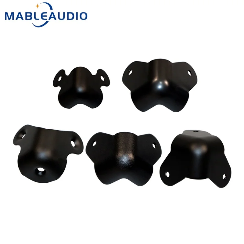 Mableaudio High-quality Iron Corner Protection Speaker Cabinet Corner Guitar Amp Protectors Box Cab Protector Angle Guard Metal