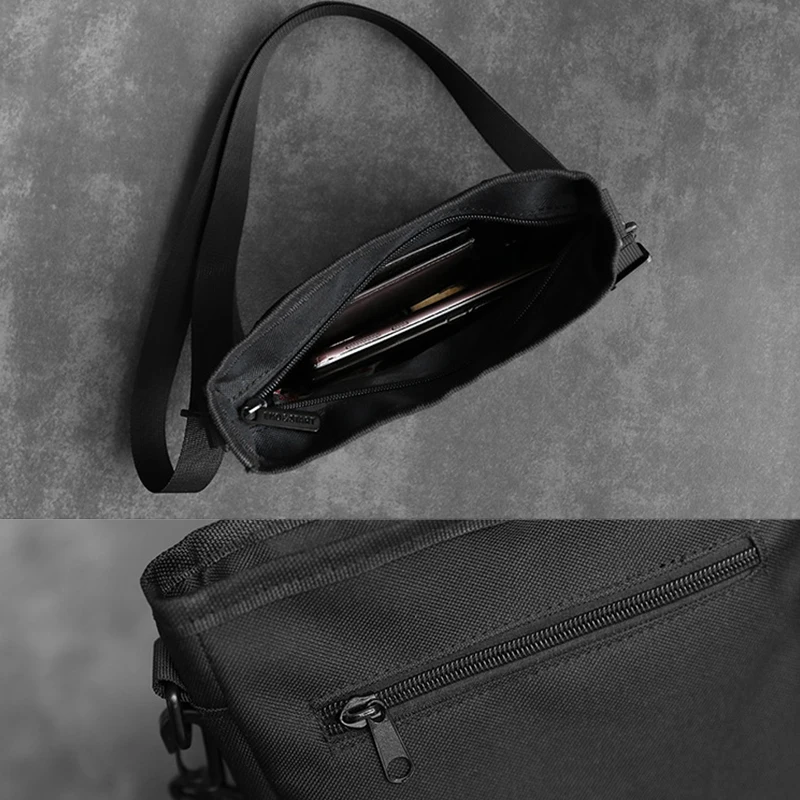 Men trendy crossbody bag Oxford cloth Leisure messenger bag