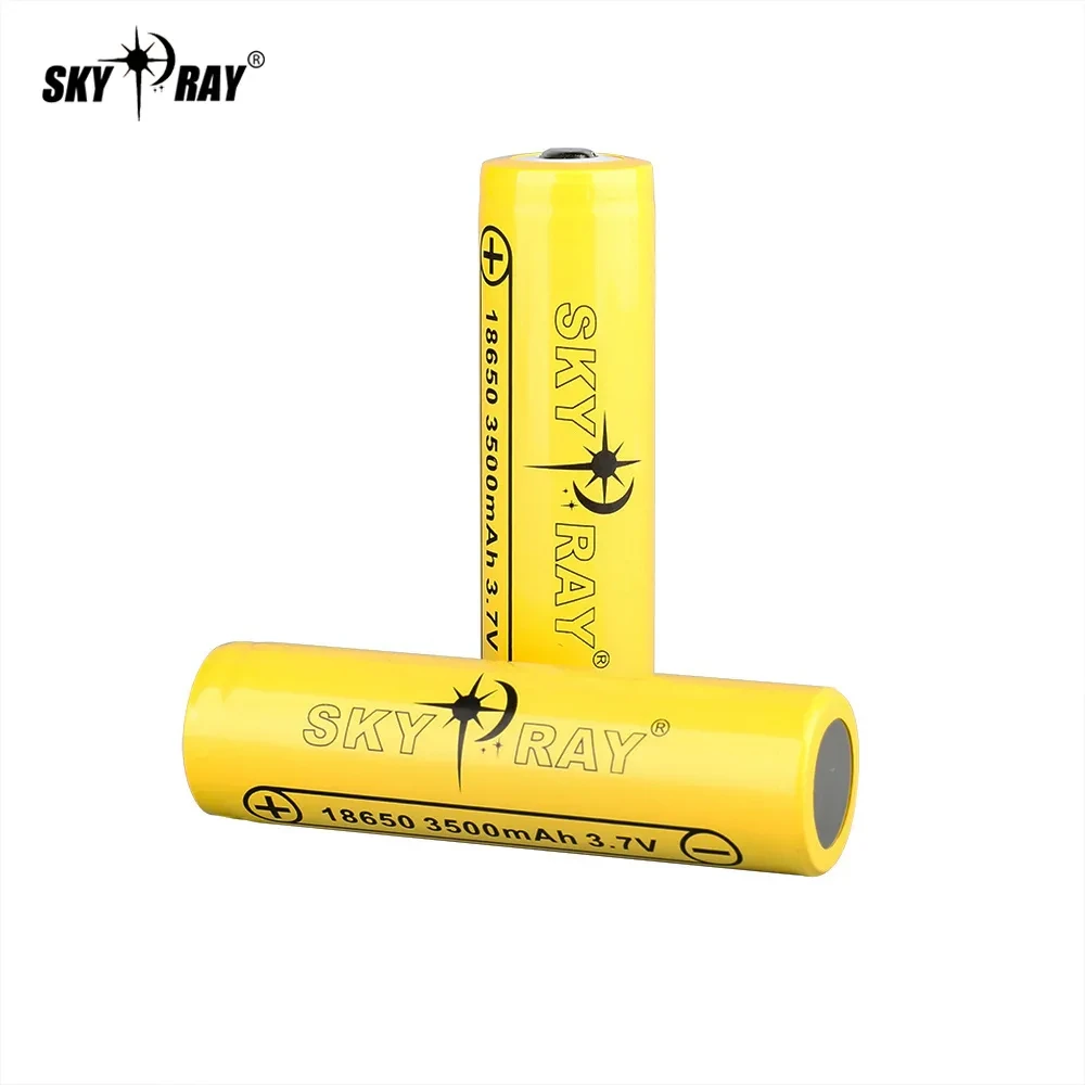 

4PCS 18650 Battery Original Li-ion 3500mAh Real Capacity 3.7V Lithium Rechargeable Battery For Flashlight Batteries/Head Light