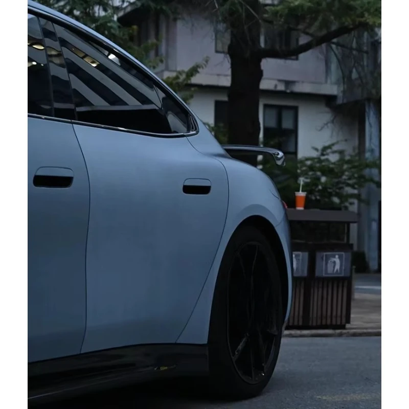 Latest Trends Mysterious Solemn Eclipse Black High Quality Self-adhesive TPU Vinyl Wrap Car Color Changing Film Vinyl Wrap