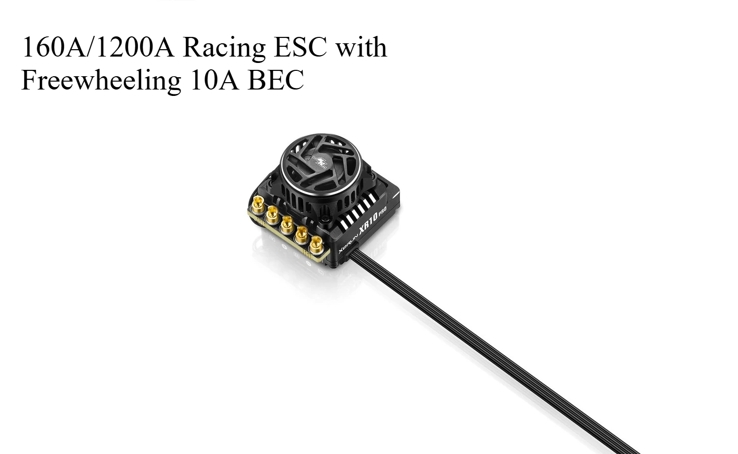 HobbyWing XeRun XR10 PRO G3/G3X 160A/1200A Racing ESC with Freewheeling 10A BEC for 1/10 Model Car