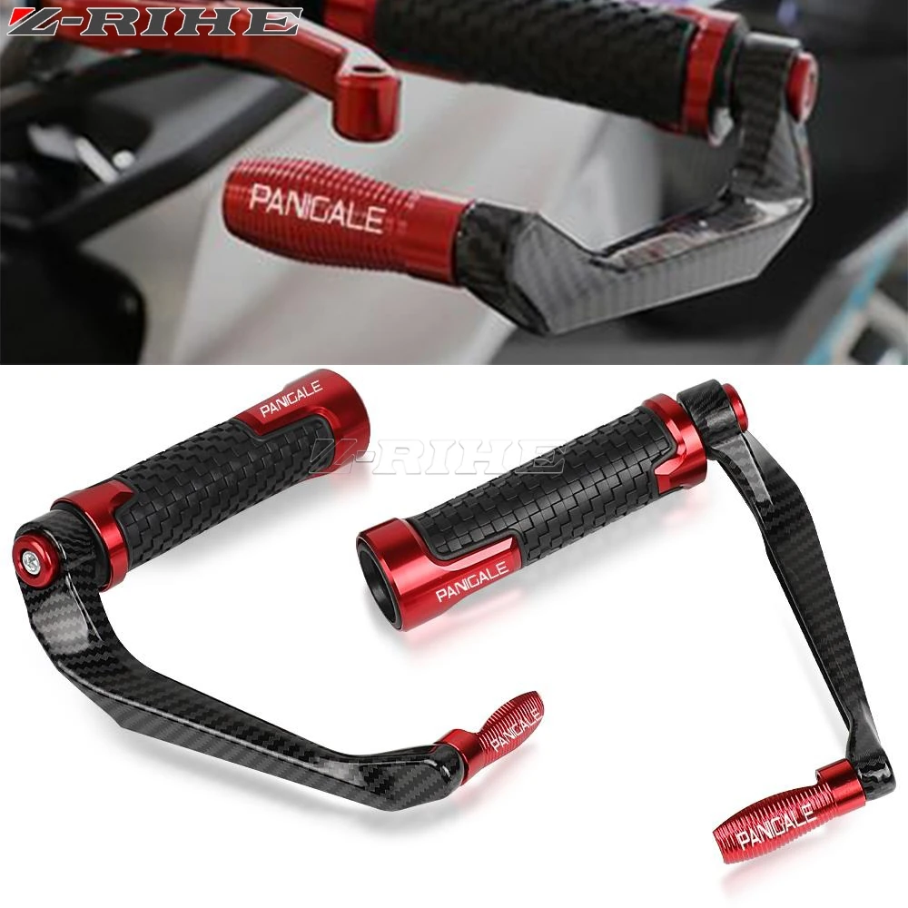 

Motorcycle Handlebar Grips Brake Clutch Lever Guard Protection Lever Guard For Ducati 899 959 1199 1299 Panigale 2010-2020 2021