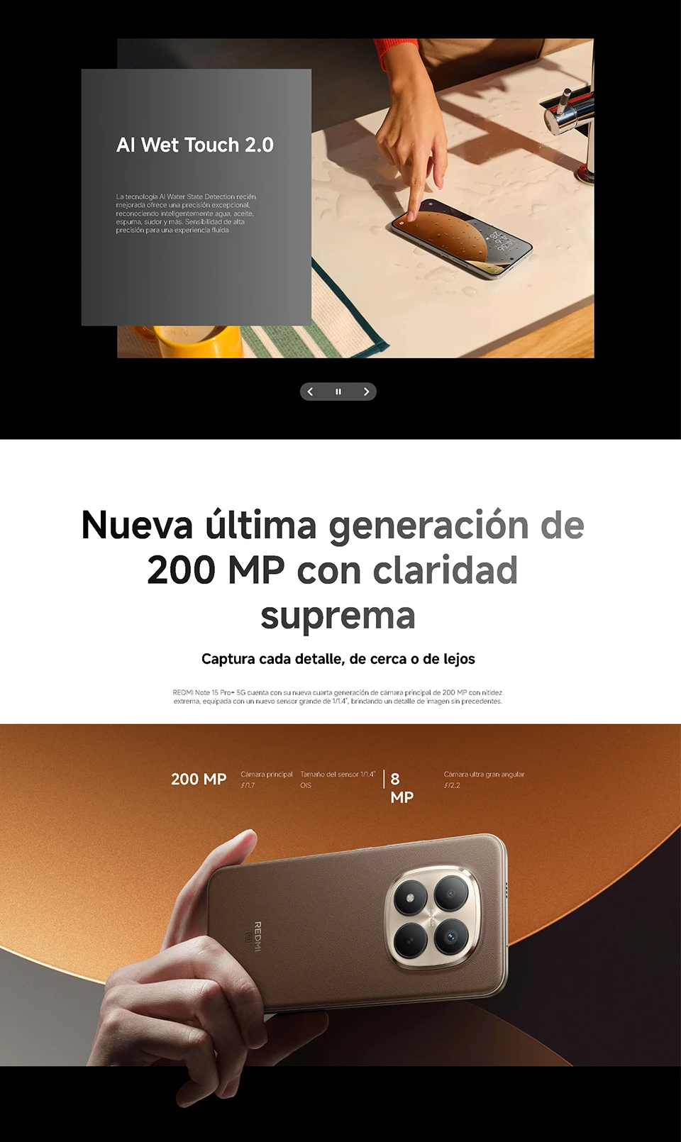 Xiaomi Redmi Note 15 Pro Plus 5G, NFC, 12+512GB, 6.83-inch 1.5K AMOLED Display, 120 Hz, 200 MP Camera, 6500 mAh Battery, IP68