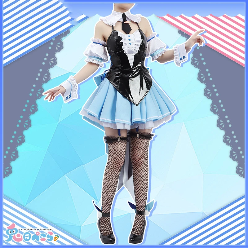 InYOYO Usada Pekora Cosplay Costume VTuber Hololive Bunny Girl Sweet Gorgeous New Dress Halloween Party Outfit Custom Made S-3XL