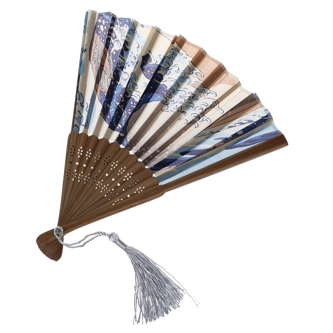 Customer Favorite Japanese Handheld Folding Fan, With Traditional Japanese Ukiyo-E Art Prints