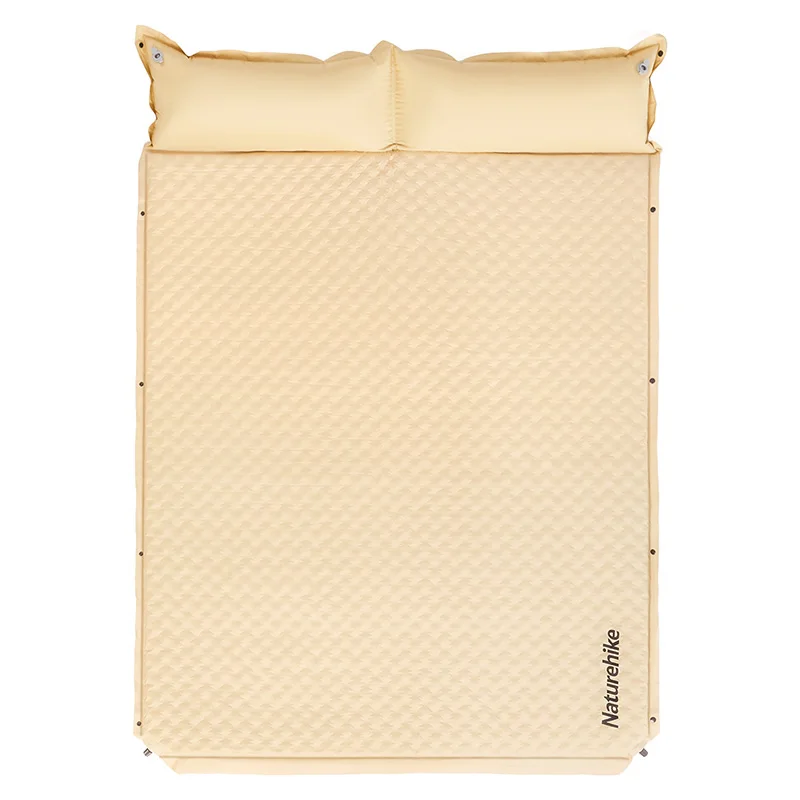 Naturehike D01 Aufblasbare Matratze, selbstaufblasende Luftmatratze mit Kissen, 3 cm/6 cm dicke Luftmatratze, Outdoor-Camping-Isomatte
