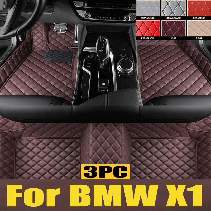 

for BMW X1 2023 2024 TPE 3D Car Floor Mats Trunk/Backrest Pad Odorless trunk mat Only Fit Left Hand Driver