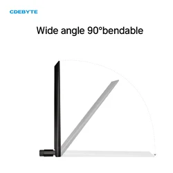 5PCS TX915-JKD-20 915MHz Lora WIFI Antenna Omnidirectional 3.5dBi SMA-J 20W Long Range Rubber Foldable Antenna For Communication