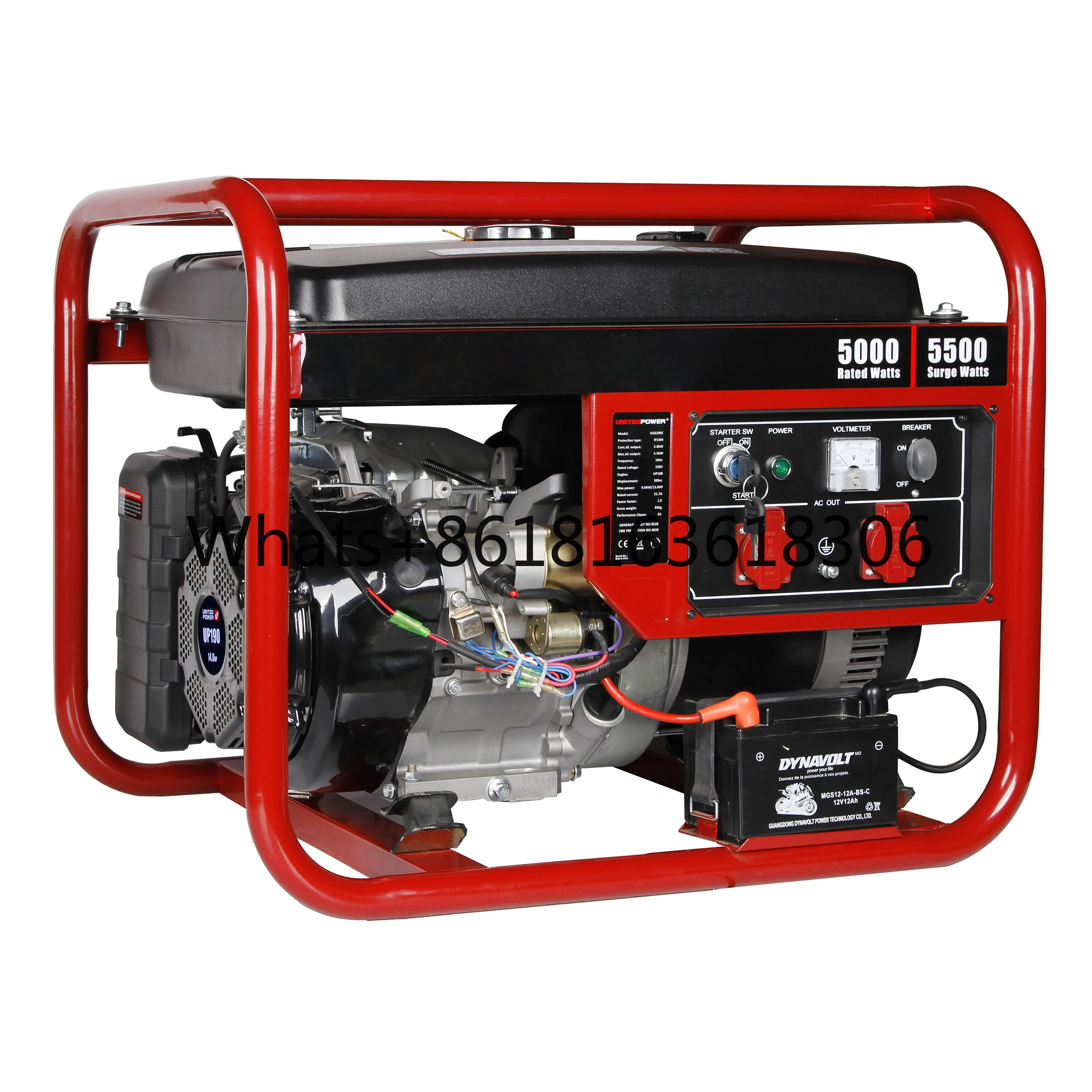 

Air Cooled Silent Power Gasoline petrol Generator Gasoline Generator Three Phase Portable Petrol Electric Start