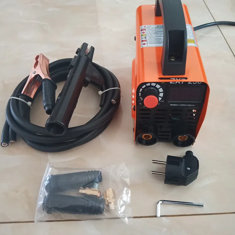 110/220V 250A Cheap Portable  Inverter Welding Machines ZX7-250 Household Pure Copper IGBT Electricity Welderg Tool 1.5M Cable