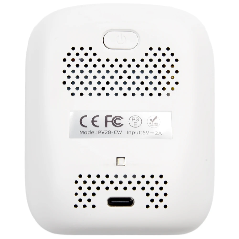 Indoor Air Quality Detector PV28CW WIFI with Real Time Alarm and App Control for PM2.5 and Humidity Monitoring