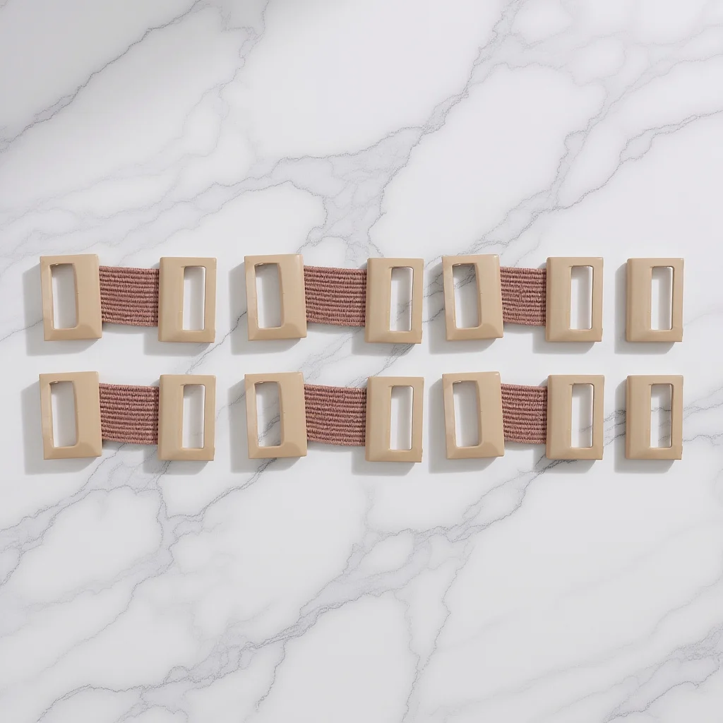 

50Pcs Bandage Wrap Clips Aluminum Buckle Plastic Clasps for Elastic Bandages Quick Release Buckle Adjustable Compression Support