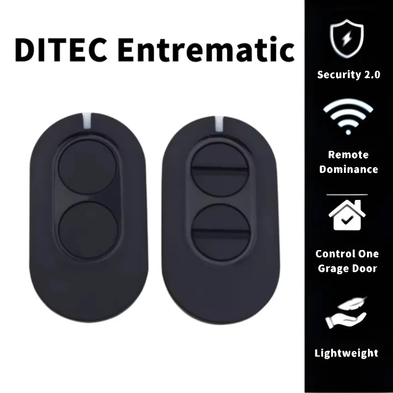DITEC Entrematic ZEN2 ZEN4 ZEN2W ZEN4W 433.92MHz Rolling Code DITEC GOL4 BIXLG4 BIXLP2 BIXLS2 Garage Remote Control Gate Opener