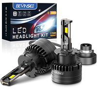 BEVINSEE D2S D2R LED CANBUS 1:1 HID Xenon Replacement Kit D1S D1R D3S D3R D5S 80W 8000LM Car Headlight For Infiniti FX35 FX45