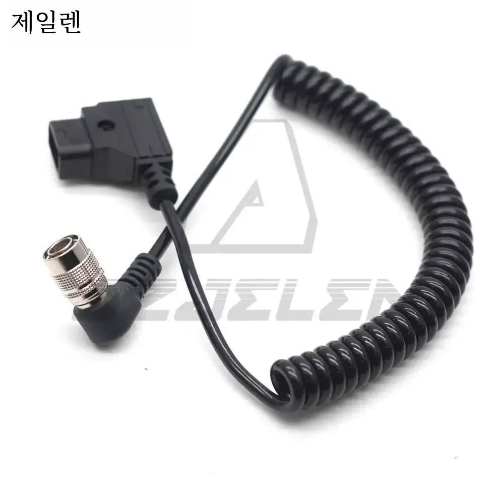 DTAP to  4 pin Right angle elbow plug for Sound Devices 688 633 Zoom F8 Power Cable ZAXCOM