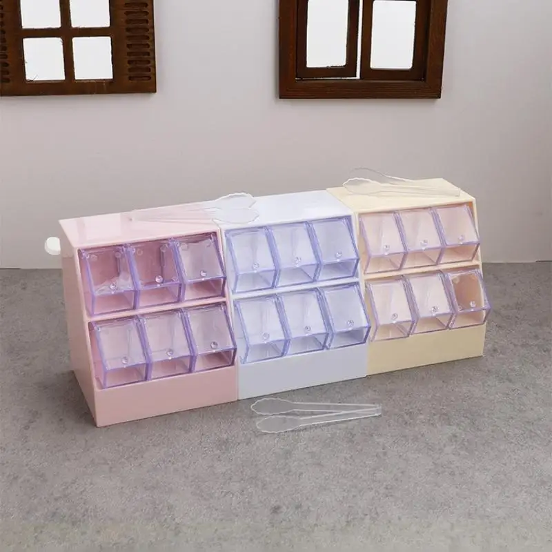 Dollhouse Miniature Candy Rack with Drawer Display Cabinet 1/12 Model