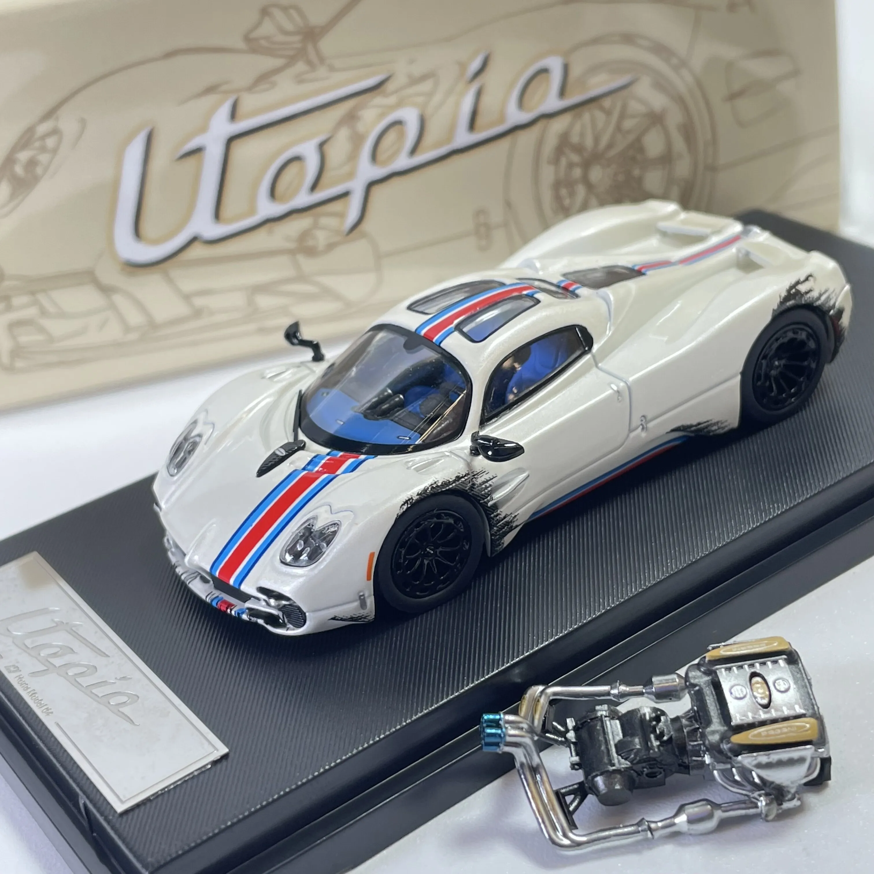 

Hone Model 1:64 Pagani Utopia Alloy Car Diecasts & Toy Vehicles Miniature Scale Model Car For Children