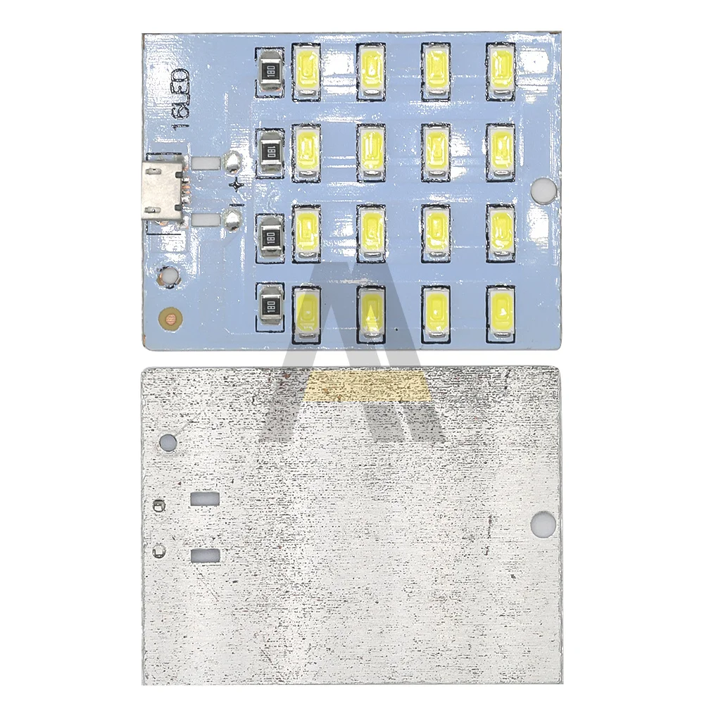 Mirco-Panel de iluminación LED Usb 5730, luz de Emergencia Móvil, luz nocturna blanca 5730 Smd 5V 430mA ~ 470mA, lámpara de escritorio artesanal