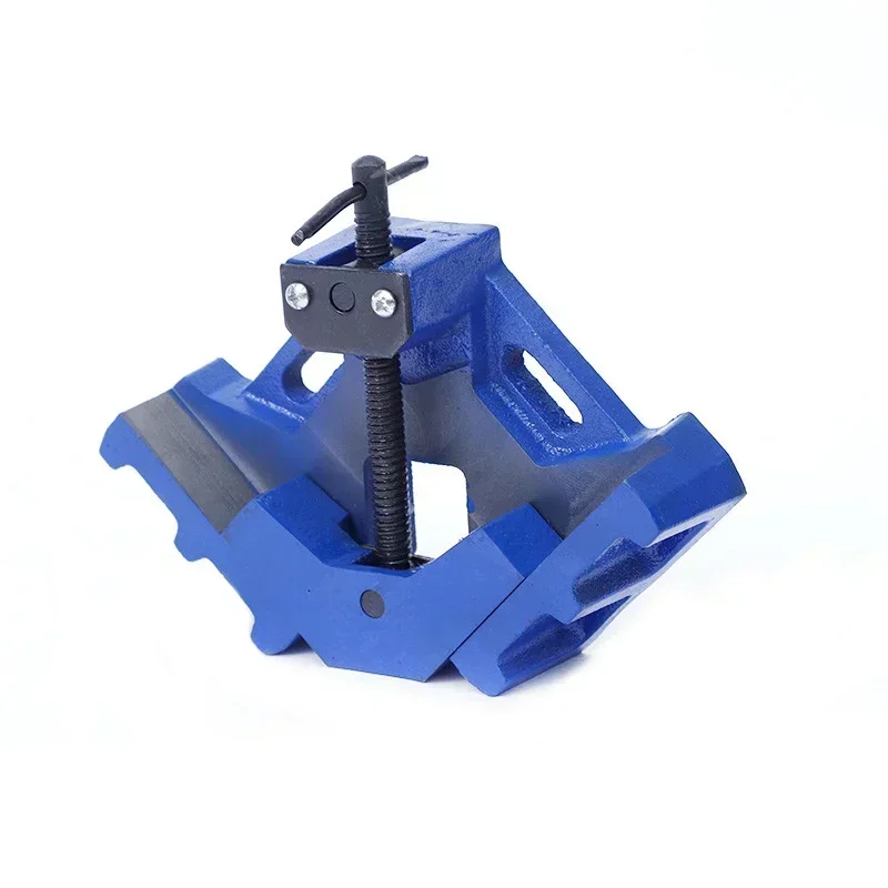 Heavy Duty Welding Gun Clamp 4/4.5 Inch Welding Machine Angle Clamp 90 Degree Cast Iron Welding Angle Clamp Joint Hand Tool