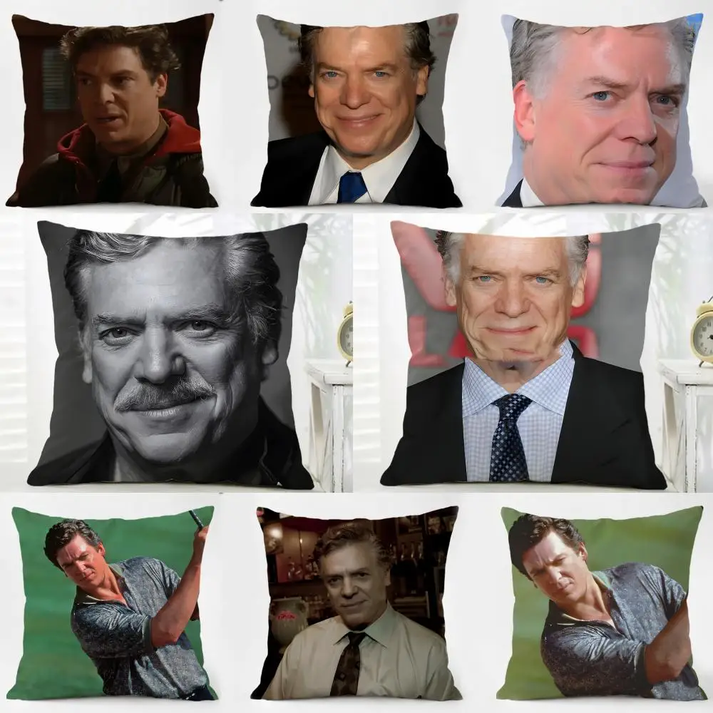 C-Christopher McDonald Cushion Cover Pillow Case Soft Friendly Fabric & Concealed Zipper