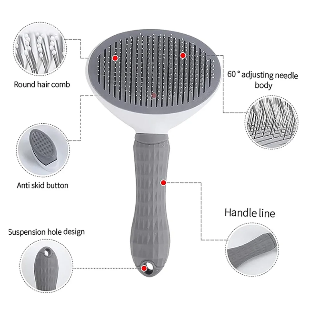 Hot-selling pet cat dog comb effective to remove floating hair comb pet dog hair cleaning pet supplies