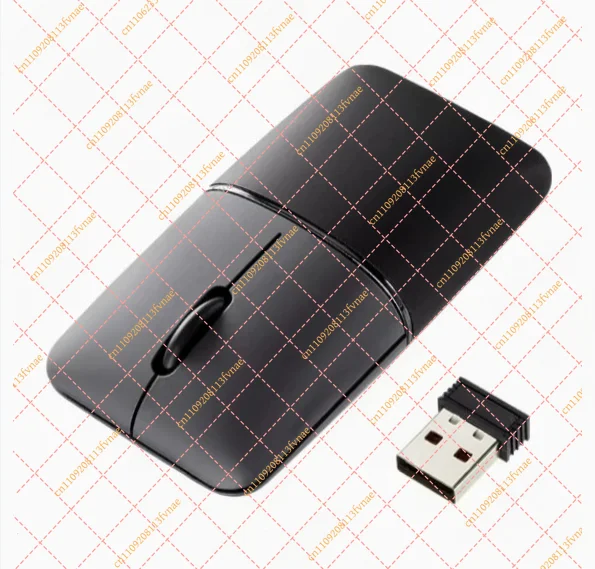 Wireless Mouse Ultra-thin Rechargeable Dual-mode Bluetooth Silent Symmetrical Mouse for Office Home Small Hands