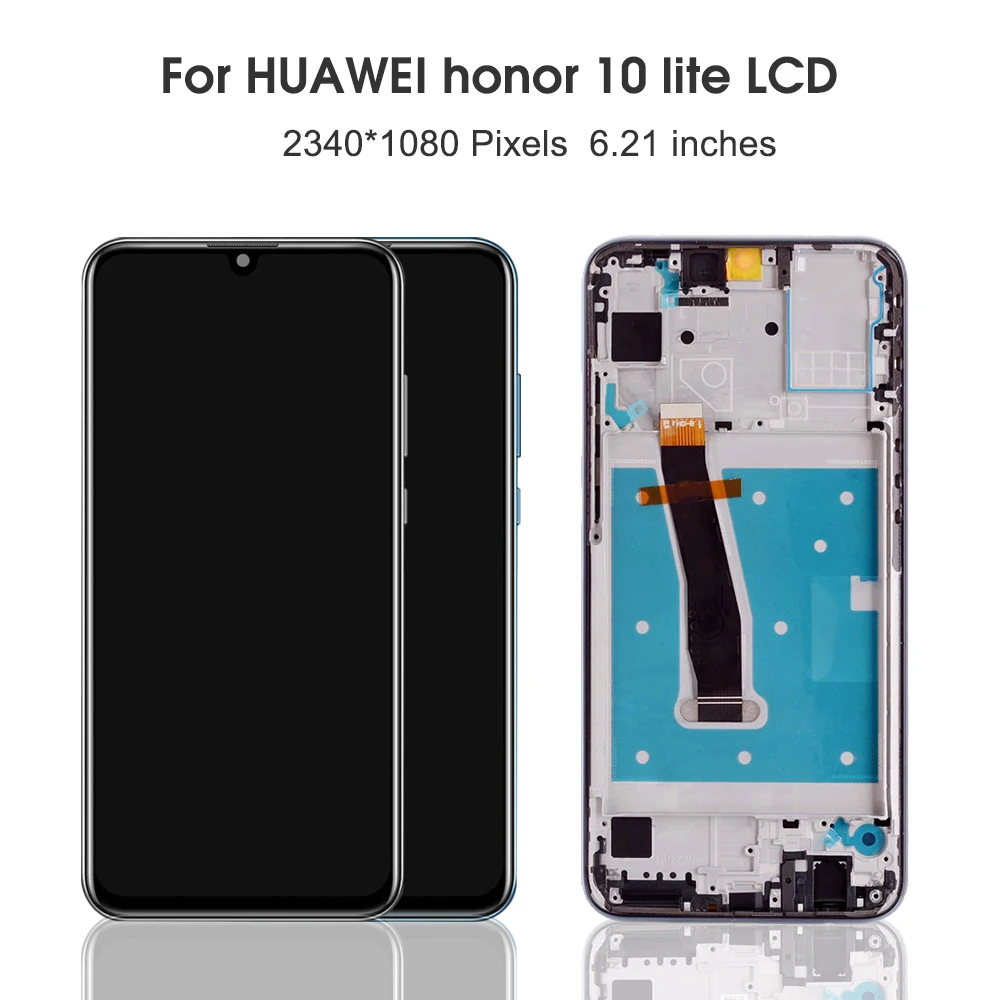 For HUAWEI 6.21''Honor 10 Lite For  Honor 10i HRY-LX1 LX2 LCD Display Touch Screen Digitizer Assembly Replacement