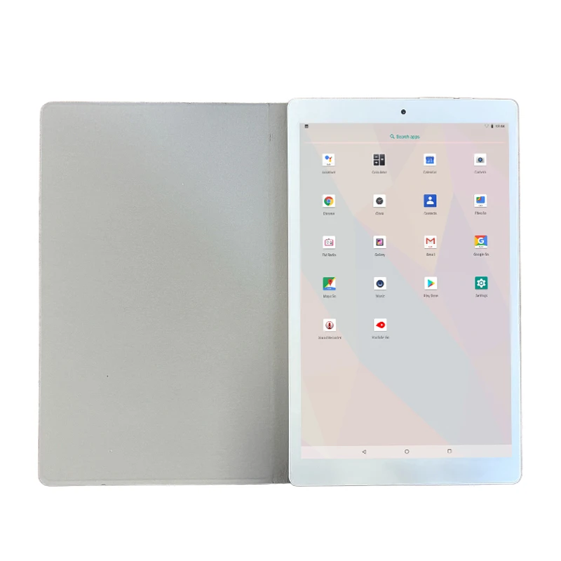 10.1 POLLICI 1 GB di RAM 16 GB di ROM M16QF2 Android 8.1 Tablet PC MT8163 Quad Core 1.3 GHz Doppia fotocamera WIFI Tipo di cartella Custodia per il trasporto