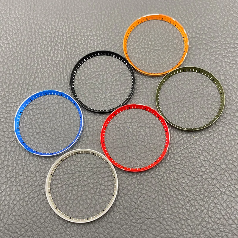 Mod 30,5 * 27,5 mm Anello capitolo orologio in rame Combinazione libera adatto per SKX007 SKX009 5 SRPD Diving NH35 Custodia Sostituisci le parti