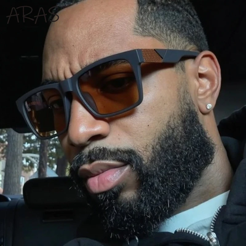 الاستقطاب خمر الشرير مربع النظارات الشمسية الرجال 2025 العلامة التجارية الفاخرة الكلاسيكية Steampunk نظارات شمسية UV400 حماية القيادة نظارات #5