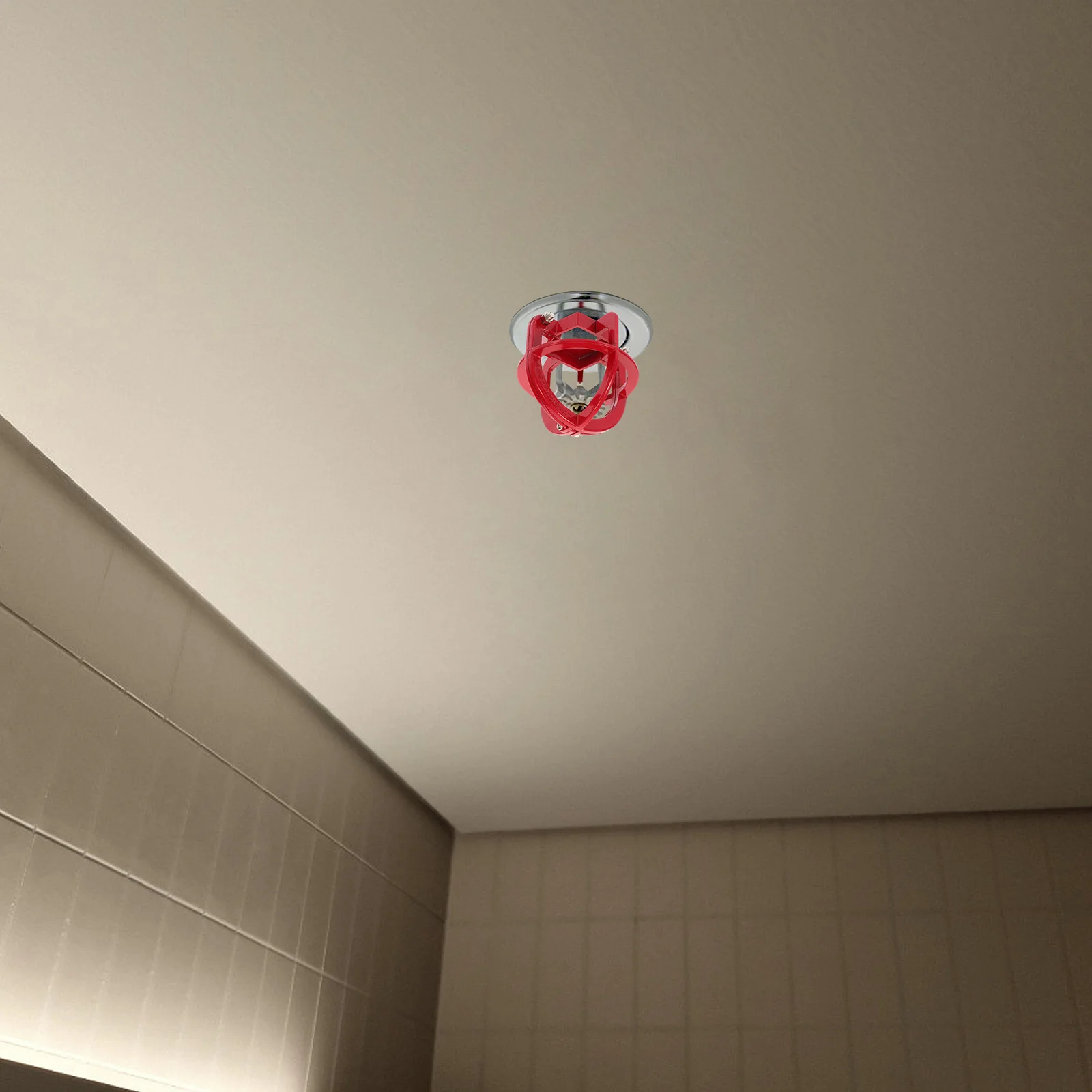 Fire Sprinkler Head Protection Cage Safety Cover for Interior Flush Mount Sprinkler Systems Metal Guard Screen