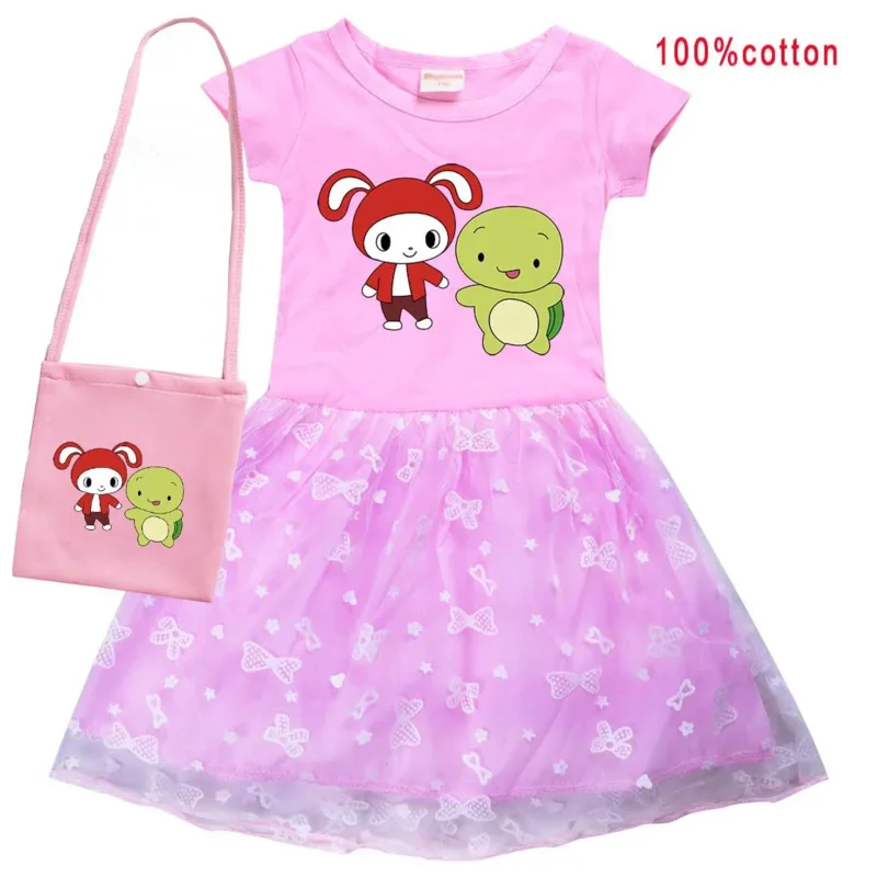 Vestidos de dibujos animados JJ Mikey Maizen para niñas, ropa de casa Maizen JJ para niños, disfraz de Cosplay, bolso de vestir informal con mangas voladoras para niños