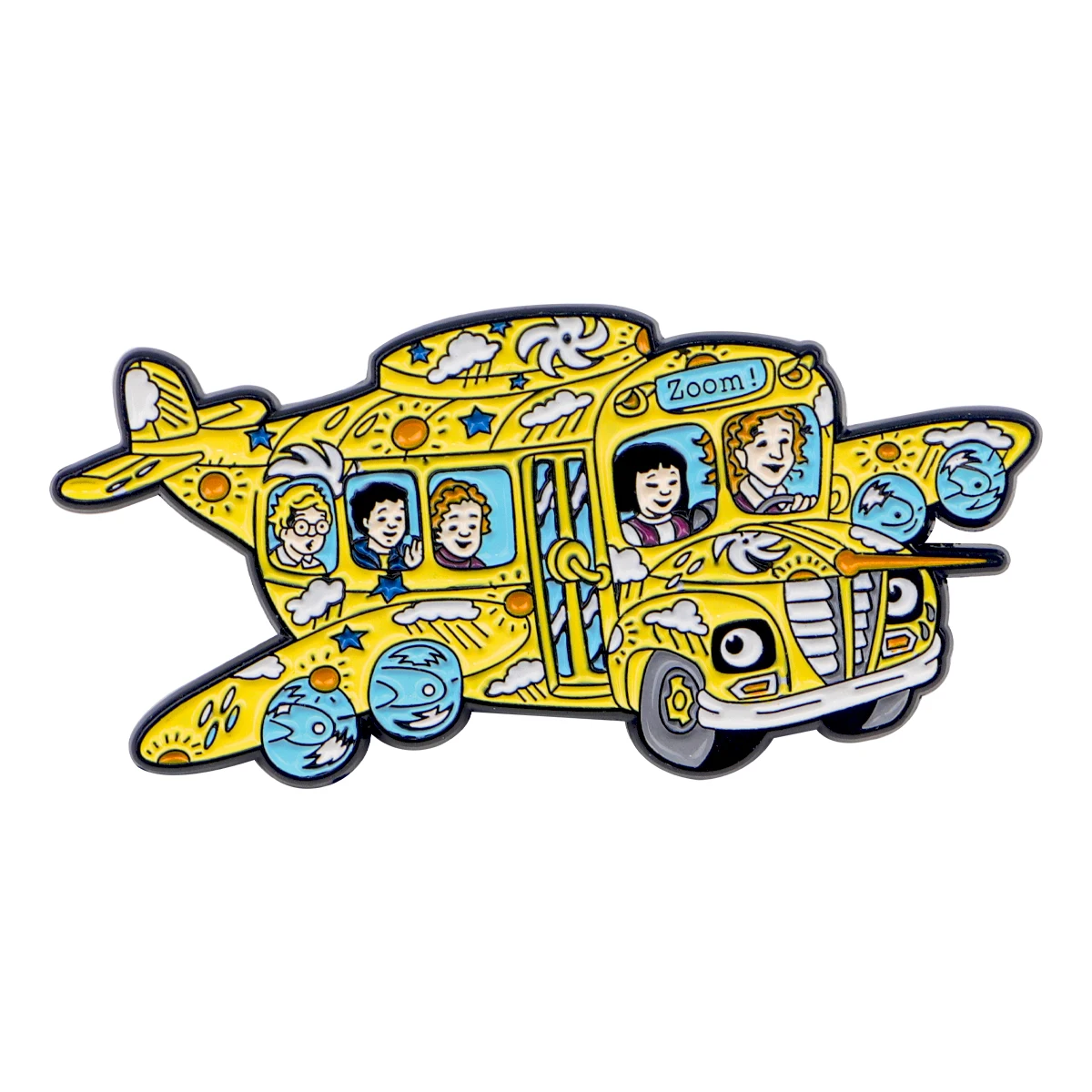 

Cool Cartoon School Bus Briefcase Badges Children Brooch for Clothes Lapel Pins for Backpacks Enamel Pin Jewelry Accessories