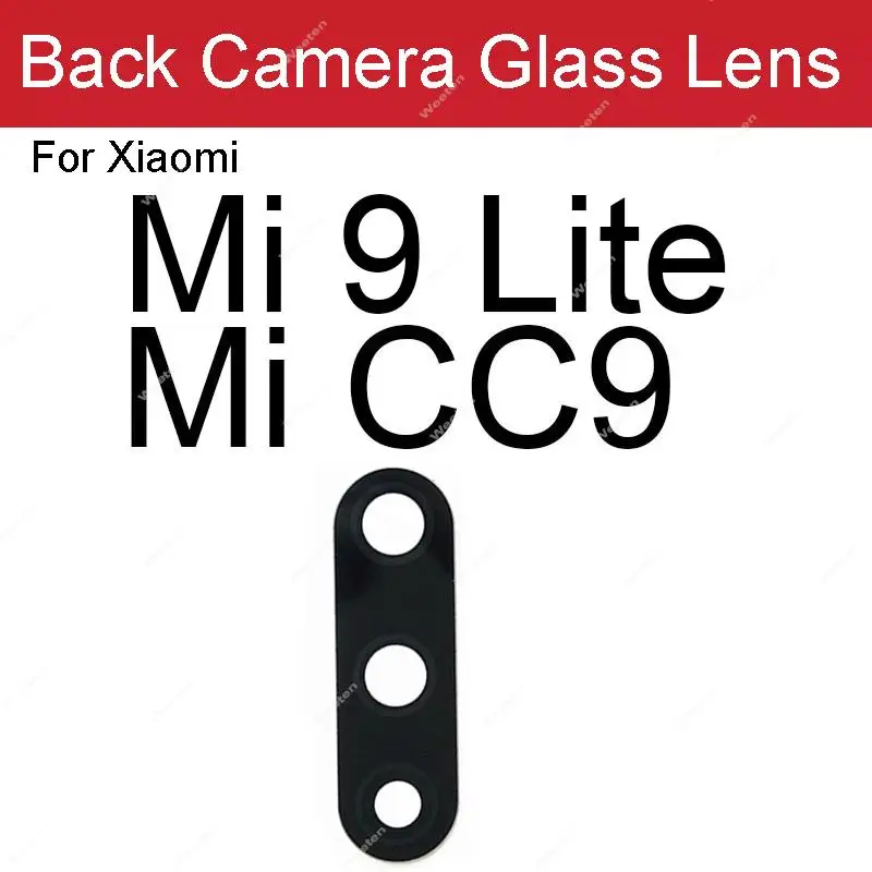 For Xiaomi Mi Note 10 9 CC9 9T Pro 9Lite 9Se CC9e Mi 10 10T Pro Lite Ultra Youth 5G Rear Back Camera Glass Lens Adhesive Sticker