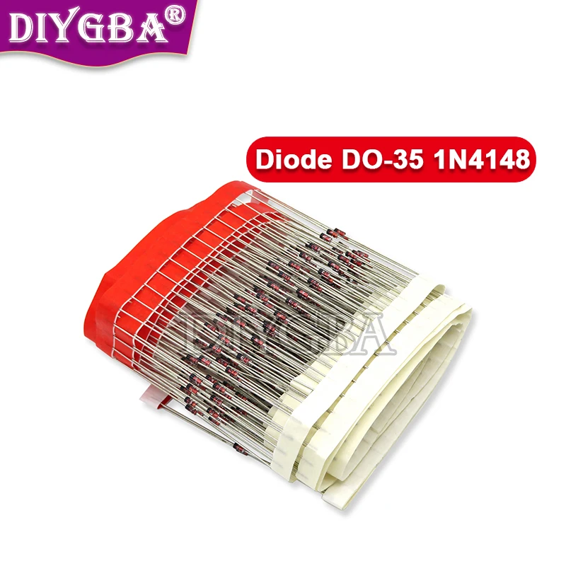 1000PCS DO-35 1N4148 IN4148 High-Speed Switching Diodes