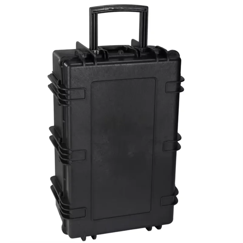 Maleta de viaje Universal impermeable para vuelo, Maleta de almacenamiento, estuche rígido de plástico, caja de herramientas con ruedas Nanuk 963 965